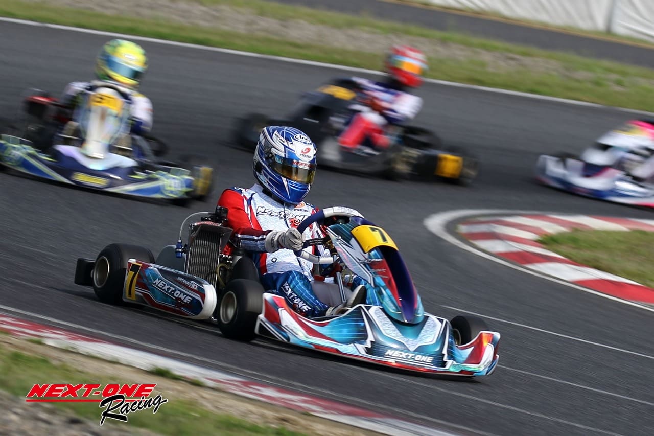 カートレースインスズカ、ROTAX-MAXクラスに参加、フレームはTONY KART